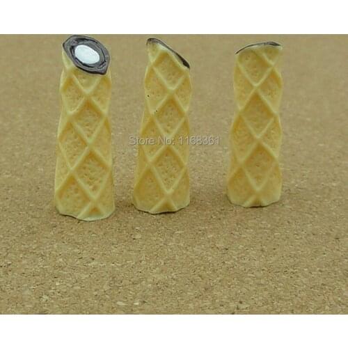 Resin yellow chocolate 25mm cookies simulation of food Cabochons Scrapbook for DIY phone case decoration B101-3