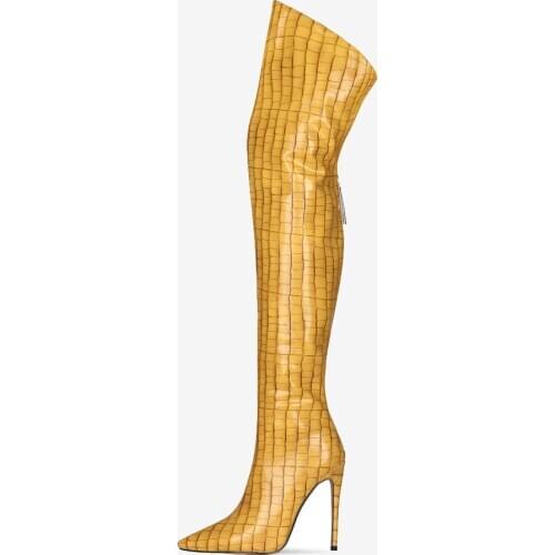 Arden Furtado Fashion Womens Shoes Winter Pointed Toe Stilettos Heels Zipper Elegant Ladies Boots Concise Mature Womens Boots