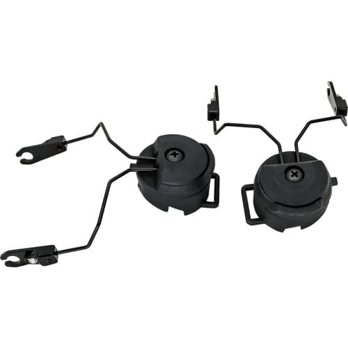 Tactical headset helmet mount ARC OPS-CORE track adapter is suitable for hunting shooting headset MSA SORDIN headset BK