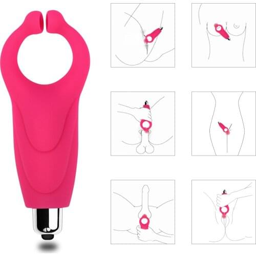 Couples Flirting Supplies Clitoral Stimulation Silicone Tongue Vibrator Sex Toys Adult Couple Products