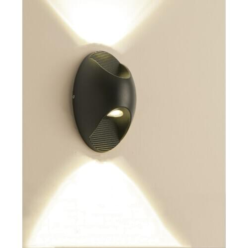 Outdoor waterproof wall lamp courtyard modern minimalist led villa aisle stairs outdoor creative wall balcony lamps