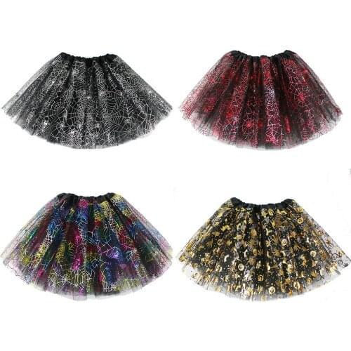 Halloween Baby Girls Tutu Skirt Pumpkin Print Toddler Girls Kids Clothes 2020 Mini Short Little Girl Birthday Christmas Pleated