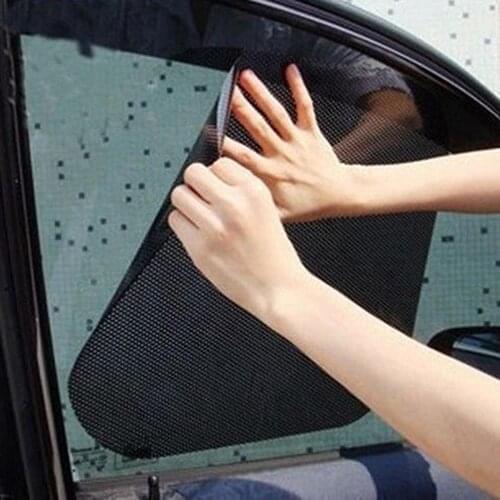 1 Pair Car Side Window Static UV Protection Sun Shade Shield Visor Window Sunshades
