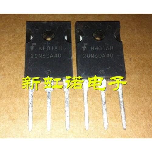 5Pcs/Lot New Original 20N60A4D Integrated circuit Triode In Stock