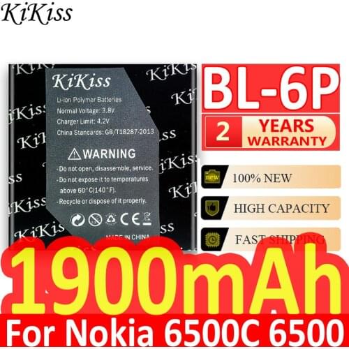 1900mAh BL-6P phone battery for Nokia battery For Nokia 6500C 6500 classic 7900 Prism 7900P BL 6P BL6P