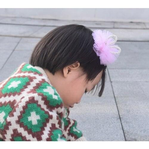 Alloy childrens crown headdress Princess Girl crystal hairpin crown children hairpin babys birthday performance hair ornament