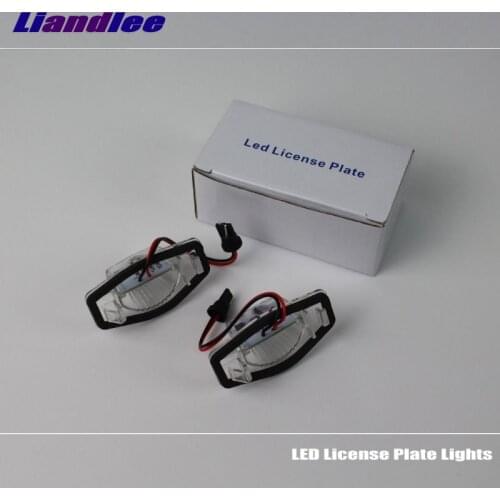 For Honda Insight Crosstour 2010~2011 LED Car License Plate Light Number Frame Lamp High Quality