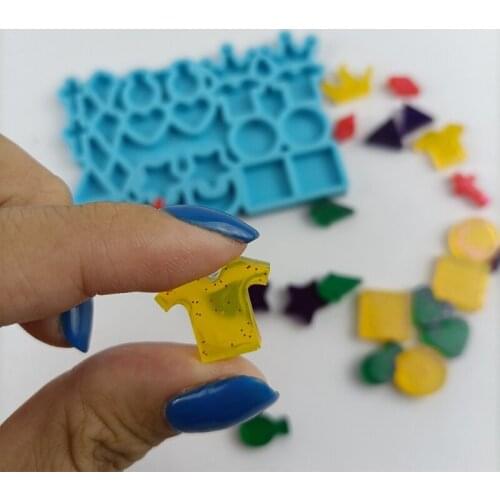 Earring Resin Mold is Used for Resin Casting Jewelry Making Ultraviolet Resin T21F