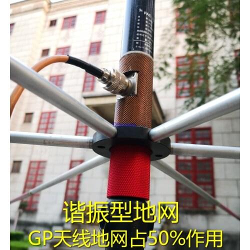 Shortwave GP Antenna Ground Grid Balcony Portable PAC12 Tuning HAMF Barron Standing Upside Down V Yagi AM
