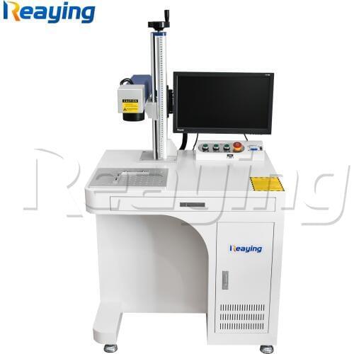 JPT RAYCUS IPG 20W 30W 50W desktop Fiber Laser Marking Machine for jewelry metal rings dog tag bracelet