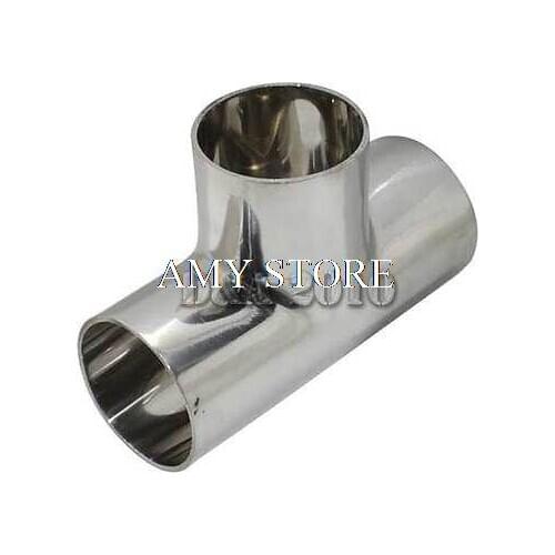 OD 32mm 1.25'' Sanitary Weld TEE 3 Way Pipe Fitting Stainless Steel 304 New