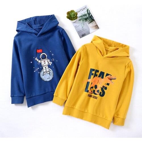 Autumn Winter Hoodies for Teens Girls Baby Kids Boys Clothes Hooded Cartoon Hoodies Sweatshirt Jacket Coat Child Tops Clothing