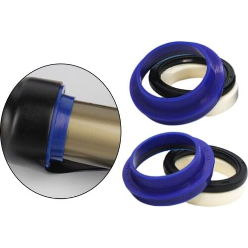 Bicycle Front Fork Dust Seal Waterproof Ring Rubber Oil Seal Protector Replacement MTB Road Bike Accessories for Fox for