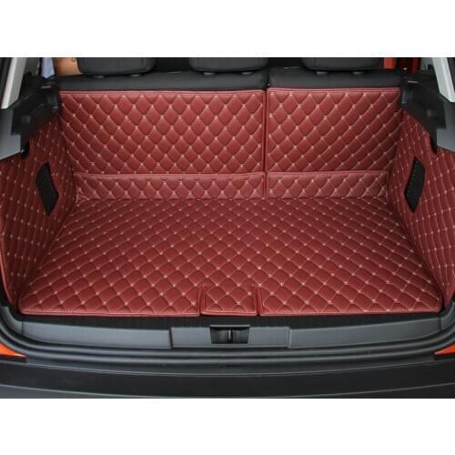 High quality! Special car trunk mats for Renault Captur 2019-2014 waterproof cargo liner mats boot carpets for Captur 2017