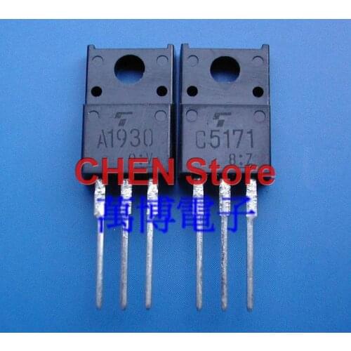 10pair TOSHIBA Audio pair tube 2SA1930 2SC5171 Transistor A1930 C5171 Audio Power Amplifier