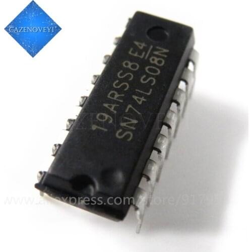 10pcs/lot SN74LS08N SN74LS08 74LS08N HD74LS08P 74LS08 DIP-14 new original In Stock