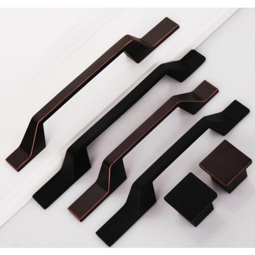 2Pcs/Lot American Vintage Zinc Furniture pull handle knob kitchen bath closet cupboard