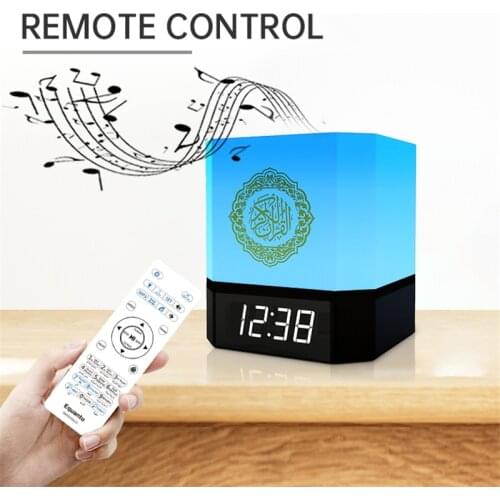 Bluetooth quran speaker koran night light app control muslim learning player coran lamp