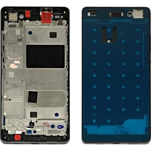For Huawei P8 Lite 2017 Middle Frame Bezel Housing Cover Honor 8 Lite LCD Screen Supporting Frame Faceplate Repair Spare Parts