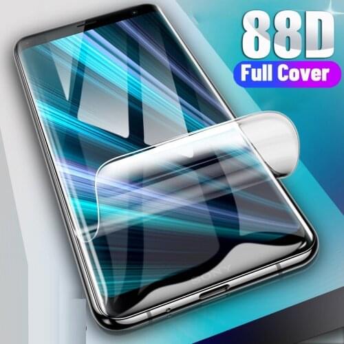 Hydrogel Film Case for Sony Xperia L3 XZ3 X XZ1 X Compact XA1 XA Ultra XZ XZS XZ2 XZ Premium Phone Screen Protector Film