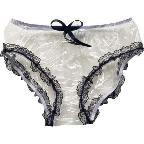 Haian PVC Cami Briefs Lace Panties Ladies Briefs STL01-9