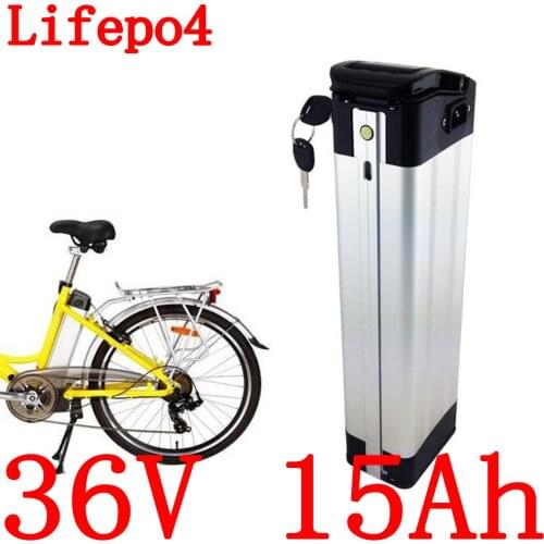 36V 10Ah lifepo4 Ebike Lithium Battery 36V 500W Electric Bicycle Battery 36V 10AH LiFePO4 li-ion battery with 15A BMS+2A charger