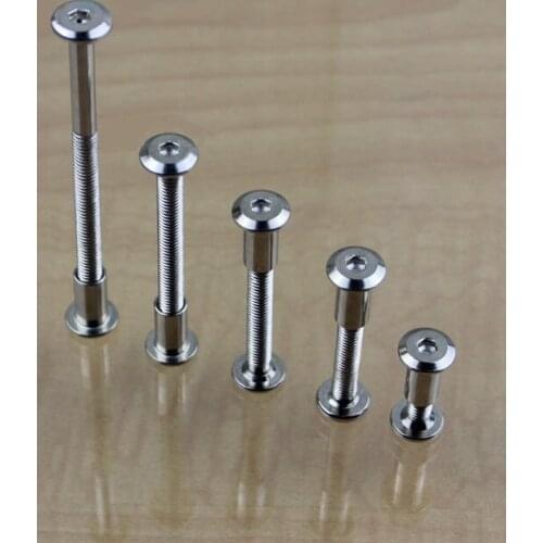 M6x12 - 120 mm Furniture locking Bolt nut plate fastener screw nut particle board longer screw panel fastener
