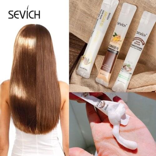 SEVICH 10ml Hair Repairing Mask Moisturizing Keratin Hair Mask Conditioner Repair Dry Damaged Replenishment Argan Oil Hair Care