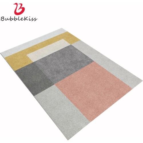 Bubble Kiss Geometric Carpets For Living Room Non-Slip Rugs For Bedroom Home Decoration Tatami Study Room Floor Mats Rugs