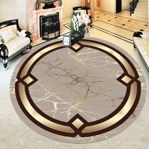 Anti-slip Soles Carpet Faux Leather Sole Washable Bottom Base Foal Feather Surface Trend Marble Pattern Thick Stitch Carpet Rug Runner
