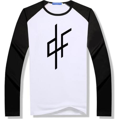 New Qlf Pnl T Shirt Trap Rap Mode Paris Ecriture Long Sleeve Modal Tee Shirt Round Neck crash T Shirt Ville Lumiere