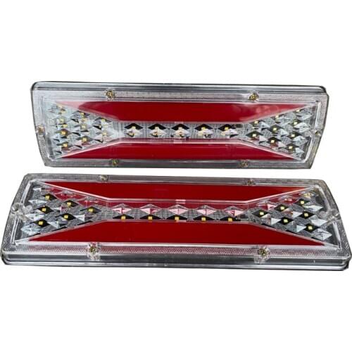 NEW Tricycle electric tricycle LED tail light assembly 12V48V60V diversion water universal accessories for trucks trailers