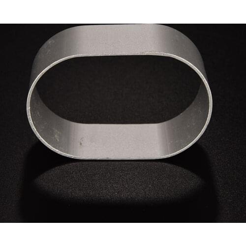 Oval Metal Aluminum Tool Sugar Cake Biscuit Mold Cookie Cutter Decorating Mould Tools