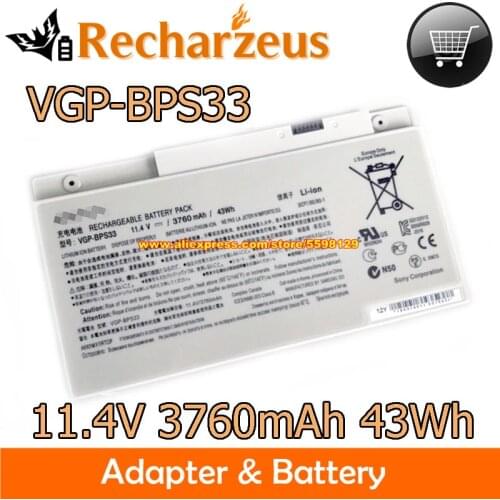 Genuine For SONY VGP-BPS33 Battery For Sony VAIO SVT-14 SVT-15 T2 T15 T SVT14124CXS SVT14118CC SVT151A11L SVT15117CXS SVT151A11N