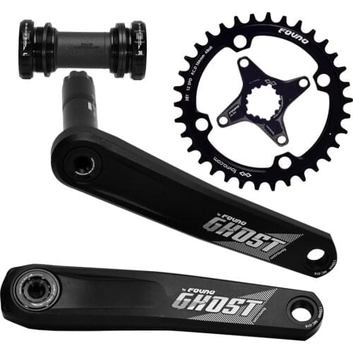 Bicycle Crankset 104BCD MTB Bike Crankset Chainwheel 170MM MTB Crank Bicycle Parts Aluminum Alloy 30-36T Mountain Bike Crankset