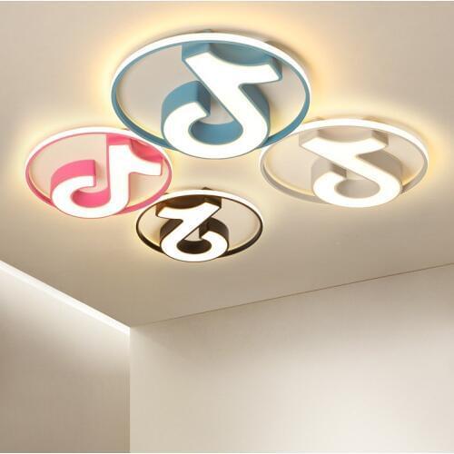 Modern acrylic LED Ceiling Lights for Living Room Children bedroom ceiling lamp Decorative lampshade Lamparas de techo AC90-265V