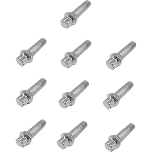 10Pcs Wheel Lug Bolts Nuts for Mercedes Benz W164 W166 X204 W221 C216 C CL E GL ML S Class A0009905407