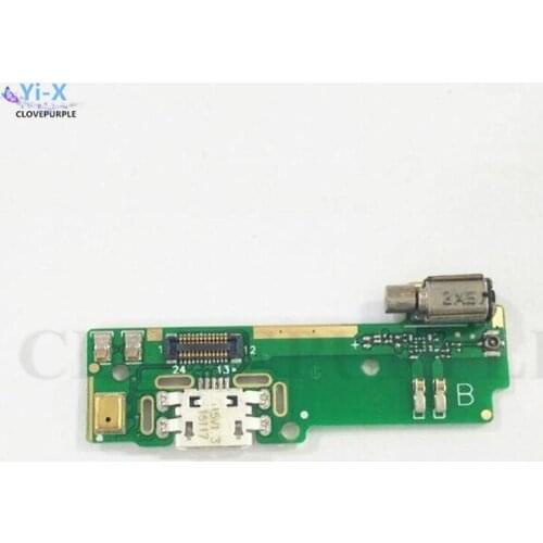 10PCS/Lot USB Charge Port Connector Charging Board Vibrator Motor Mic Flex Cable For Sony Xperia XA F3115 F3112 F3116