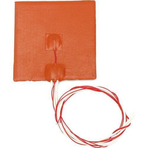 120x120mm 12V 120W Silicone Heater Pad 3D Printer Heated Bed Heating Mat Printer Supplies NK-Shopping