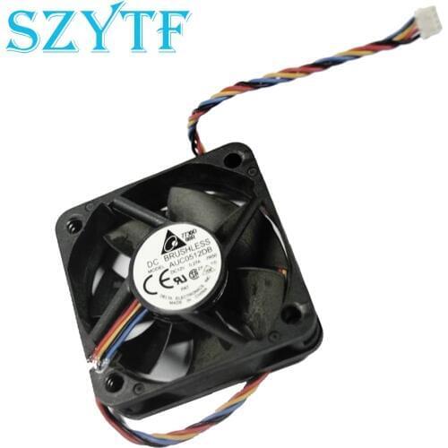 For Delta 5015 AUC0512DB 50mm 12V 0.27A 4Wire Cooling Fan