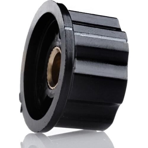 5PCS 6mm Adjustable Knurled Shaft Potentiometer Volume Control Rotary Knob K3KD