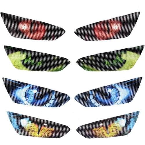 Motorcycle Accessories Headlight Protection Sticker Headlights Eye Body Sticker for Kawasaki Z1000 2014-2016