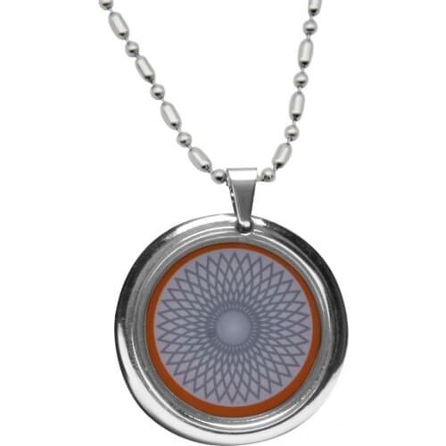 EBUTY 2020 New Sun-flower Stainless Steel Pendant Sunshine Necklace Quantum Energy Pendant Birthday Gift