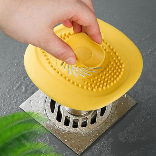 Household Kitchen Sink Filter Shower Drain Hair Catcher Stopper Bathroom Floor Drain Cover Universal Anti-clogging Sink Strainer