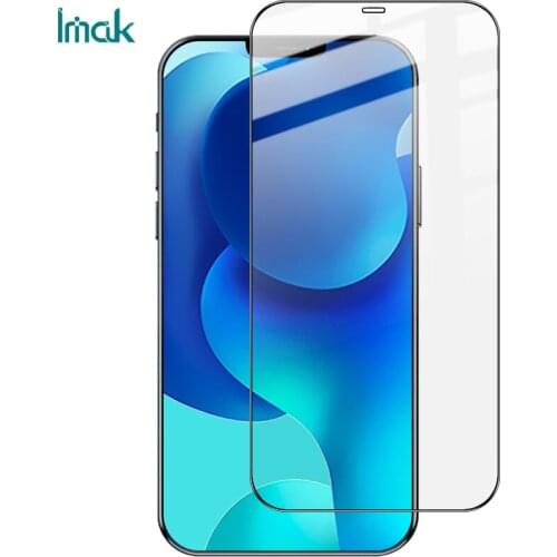 Imak Pro+ Sensitive Touch Full Coverage Glass for Apple iPhone 12 (5.4inch) Tempered Glass by Full AB Glue Adsorb