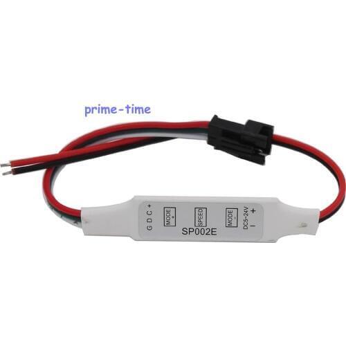 SP002E 3 Key Mini RGB Controller Micro-Controller DC5-24V for WS2811 WS2812B Pixels Dream Color LED Strip