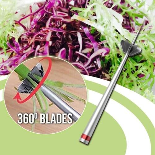 Multi-Function Onion Blossom Cutter Stainless Steel Plum Onion Cutter Vegetable Chili Onion Chopper Shredder Slicer Kitchen Tool