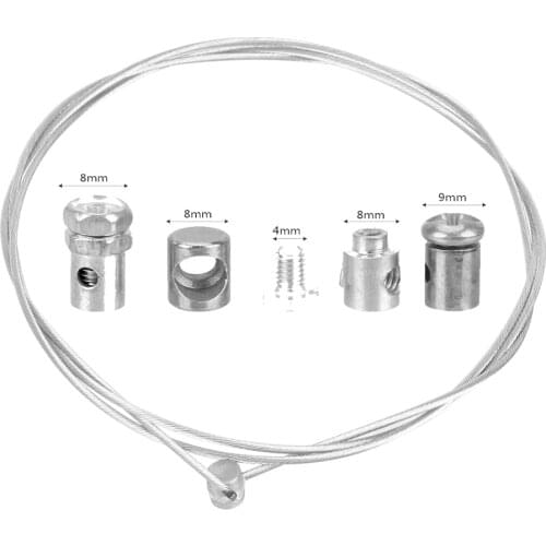 Repair Kit Steel Wire Motorcycle Emergency Throttle Cable for SUZUKI KAWASAKI HONDA Motorbike Replacement