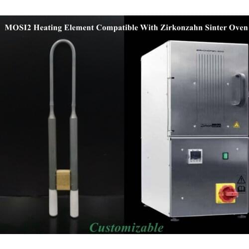 Sintering Funance Mosi2 Heating Elements for Zirconia Zirconzahn 600, Naberthram and Ivocalar Furnace