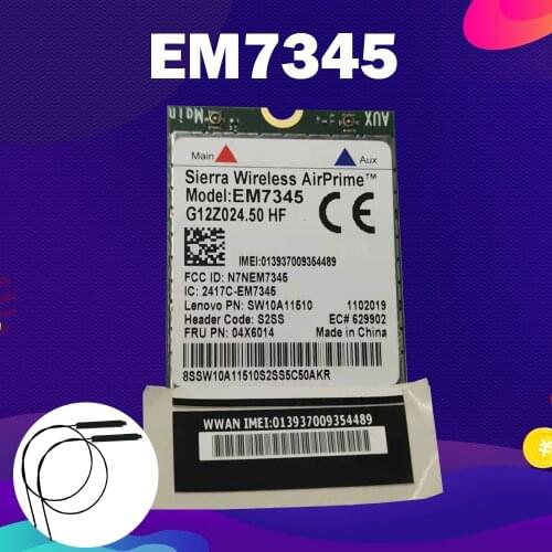 EM7345 FRU 04X6014 New&Original GOBI5000 4G Module NGFF wwan card for thinkpad T440 W540 T440P T440s X240 X250